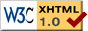 valid xhtml10